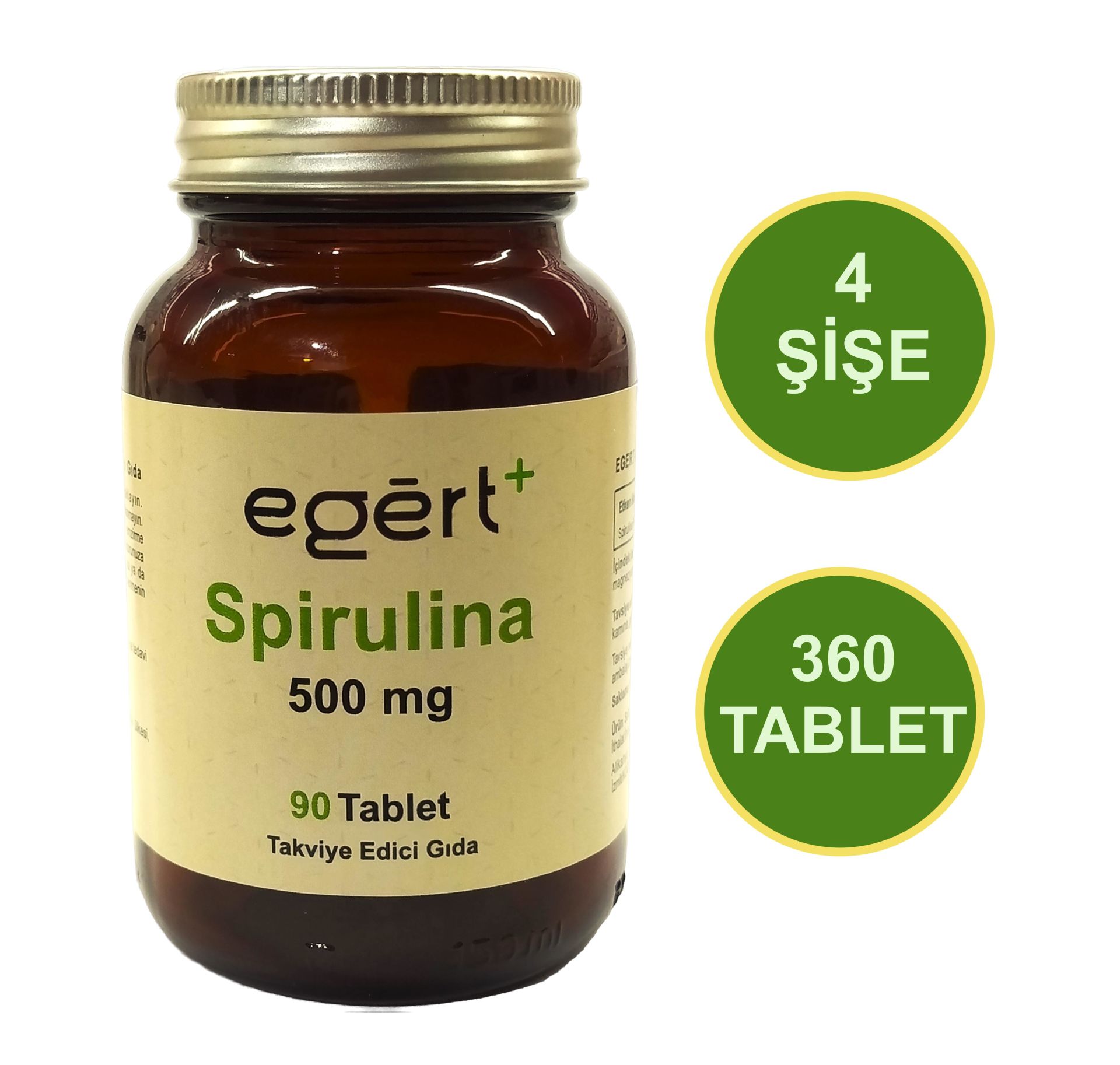 Egert Spirulina Tablet (4 Adet)
